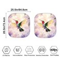 thumbnail image 2 of Garronmavis Hummingbird Car Sun Shade Anti-UV Universal Fit 2 Piece Vehicles Front Windshield Sunshade, 2 of 5