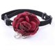 thumbnail image 1 of Collar de piel sintética Yoitea para cachorros con cascabeles rosas y perlas para perros pequeños, niñas, chihuahuas, yorkshire, ajustable, hecho a mano. Código de producto 37653, 1 of 5