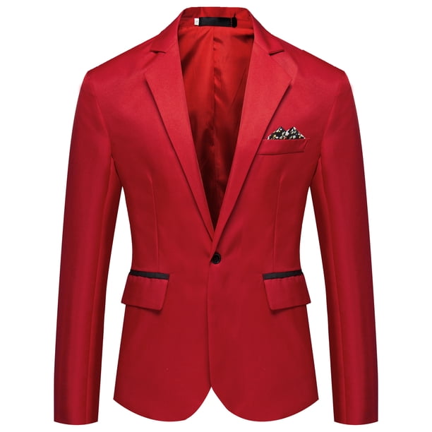 Traje casual de hombre con aberturas de un solo pecho para otoño e invierno, chaqueta de traje para hombre