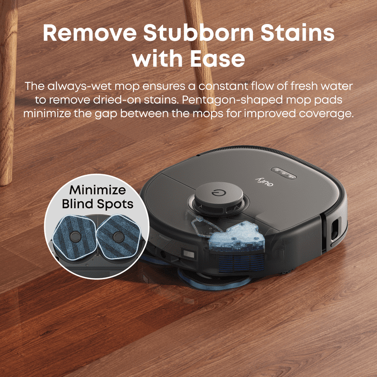 eufy, Robot Vacuum and Mop Combo, X10 Pro Omni, 8,000 Pa Suction