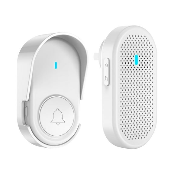 Smart Home Wireless Doorbell System With Long Range Antenna And Smart Alert Functionality For Home And Elderly Care Notification - D11 Model