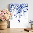 thumbnail image 2 of Canvas Wall Art, Blue Eucalyptus Framed Canvas Prints for Hallway Living Room, Botanical Plant Rustic Succulent Branch Gallery Wrapped Wall Decor for Home Office, Gifts, 20"x30" Ship Next Day, 2 of 9
