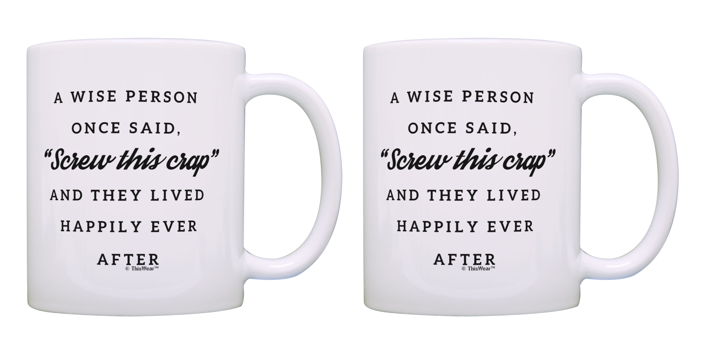 ThisWear Funny Mom Coffee Mug Like Mother Like Daughter Holy Crap Mom  Presents 15oz Coffee Mug 