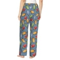 thumbnail image 3 of Xecao Fruit Ice Cream Women's Straight Lounge Pajama Pants: The Epitome of Relaxed Sleepwear, 3 of 9