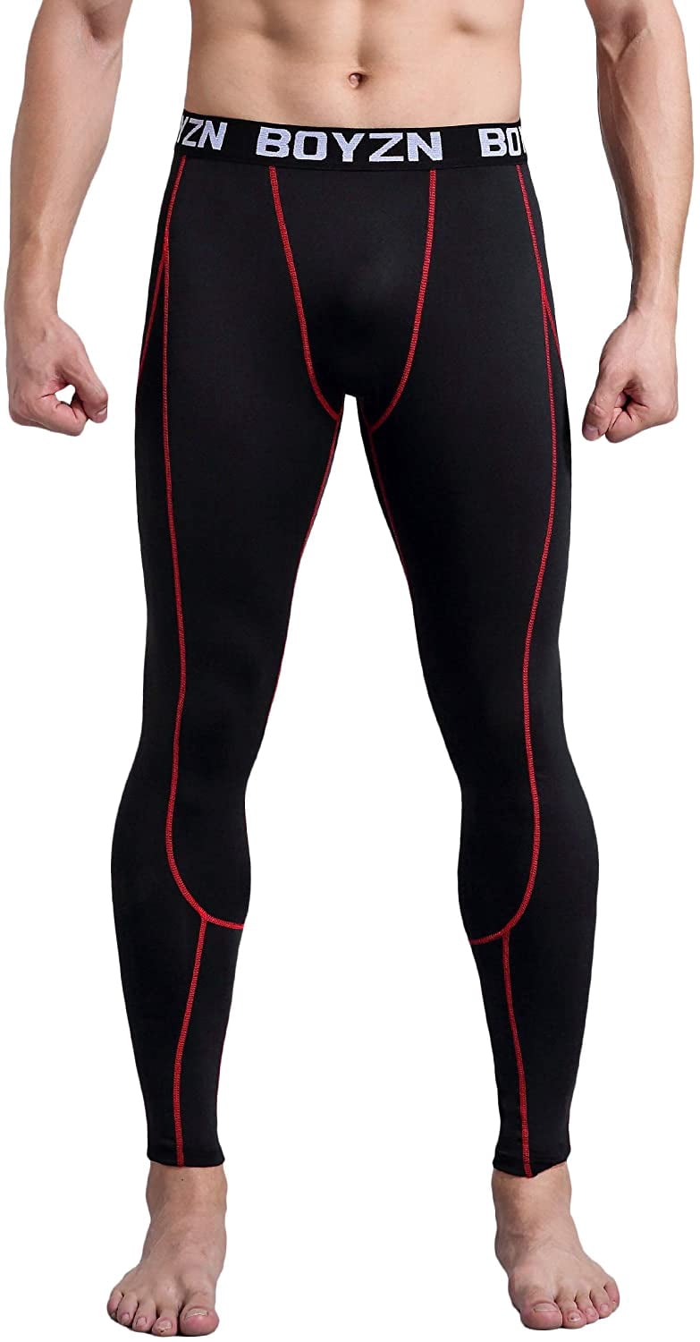 Men's 2 Pack Sports Compression Pants 