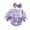 Purple, variant on CAIXIA Baby Girl Halloween Outfit Long Sleeve Plaid Bow Snap Bodysuit Romper Onesie Jumpsuit Stretchy Clothes Casual Dress Up Outfit