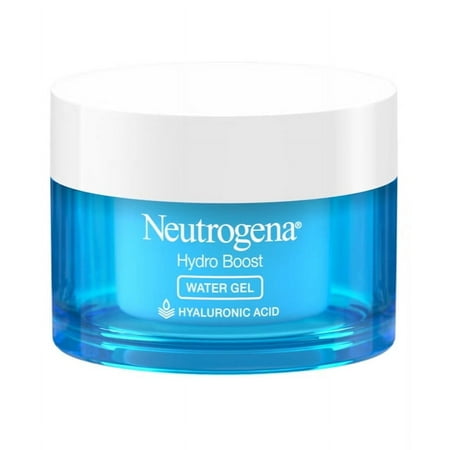 Neutrogena Hydro Boost Hyaluronic Acid Hydrating Water Gel Daily Face Moisturizer for Dry Skin, Oil-Free, Non-Comedogenic & Dye-Free Face Lotion, 1.7 fl. Oz