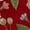 Red, variant on Kids Girls Chinese Traditional Dress Cheongsam Qipao New Year 𝖥loral Graphic Fleec𝖾 Trim Warm Cute Elegant Party Dress 𝖧anfu Oriental Clothing Apparel Festival Celebration Asian Gown Dress