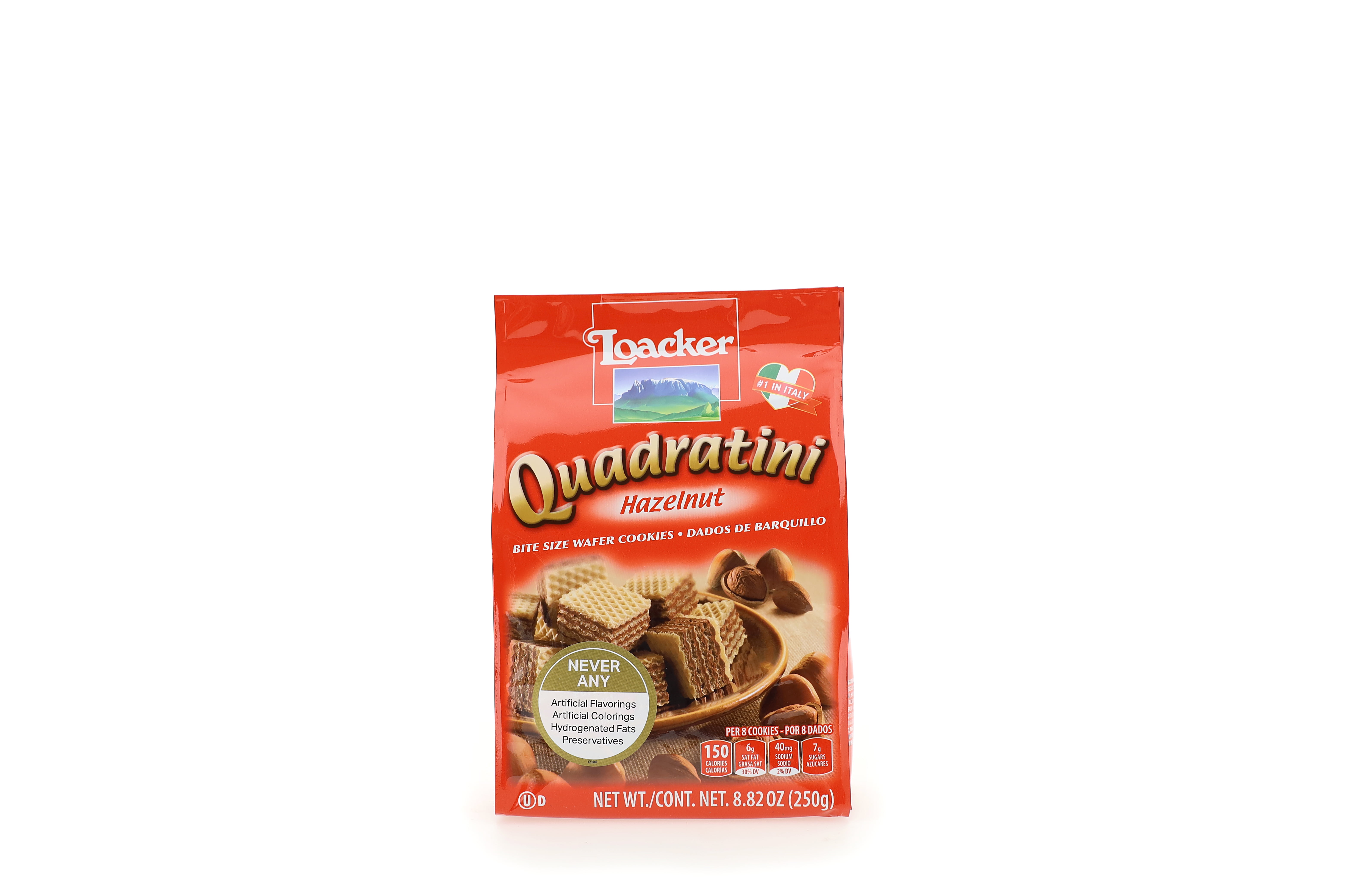 Loacker Quadratini Wafer Cookies, 8.82 Oz