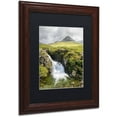 thumbnail image 2 of Trademark Fine Art "Waterfall" Canvas Art by Michael Blanchette Photography Black Matte, Wood Frame, 2 of 4