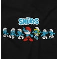 thumbnail image 2 of Smurfs 80s Retro Cartoon Characters Hoodie Sweatshirt Women Men Brisco Brands S, 2 of 6