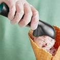 thumbnail image 3 of Truecraftware – 2-1/2 oz. Aluminum Nonstick Ice Cream Scoop/Dipper #16 Green Color for Gelato Cookie Dough Sorbet, 3 of 5