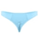 thumbnail image 3 of Gibobby Conjunto de lencería de encaje Calzoncillos Ropa interior Tanga Tanga Agujero frontal Micro Lencería para hombre Bikini Íntimos(Azul claro Talla única), 3 of 3