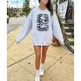 thumbnail image 3 of Bulldogs Mascot Unisex Sweatshirt for Adults, Teens, & Kids School Sports Team Pride Sweater Gray Sweatshirt Adult Large, 3 of 5