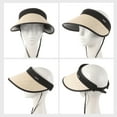 thumbnail image 5 of WRITWAA Outdoor Sun Hat Black Straw Plaited Article 1Set 14X11In, 5 of 8