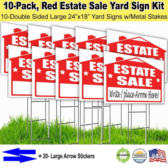 Estate Sales Signs