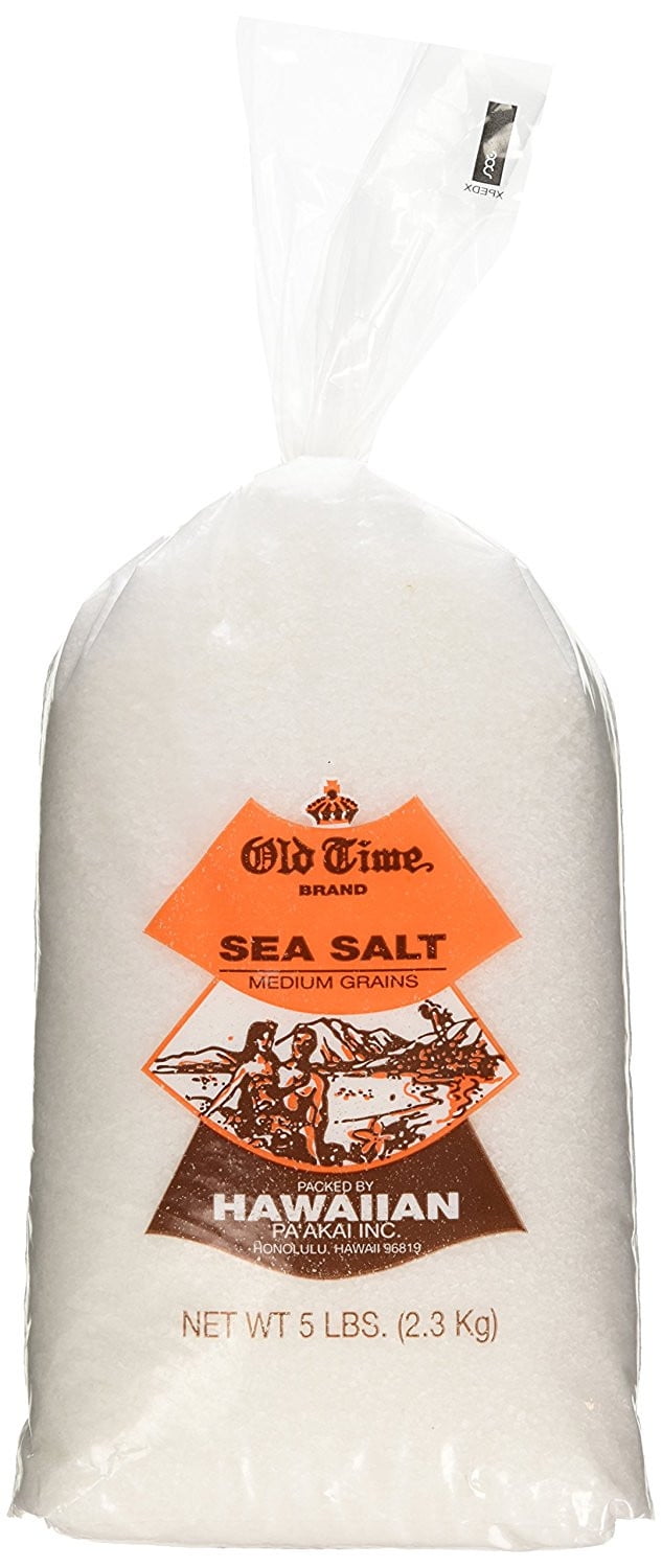 Hawaiian Sea Salt From the Hawaiian Islands 5lb Bag