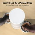 thumbnail image 5 of Eotvia Automatic Cat Feeder, Wifi Smart Food Dispenser with APP Control for Remote Feeding, Dual Power Supply, Timed Pet Feeder Programmable 1-10 Meals, 3L, White, 5 of 8