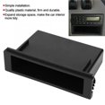 thumbnail image 3 of Universal Car Double 1 Din Dash Cup Holder Storage Box Plastic for Stereo Radio, 3 of 9