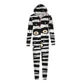 thumbnail image 4 of SDNall Family Hallowen Jumpsuit Woman Hallowen Fashion Cute Bandage Print Plush Long Sleeved Jumpsuit Family Parent-Child Wear Mom, 4 of 8