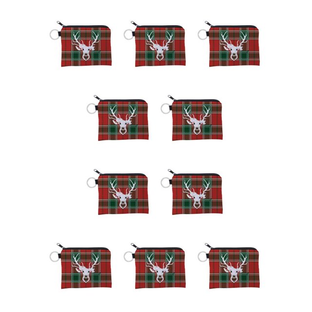 Minnieouse Monedero Chang, regalo de Navidad, paquete de llaves de estilo Simple, cartera pequeña portátil de poliéster, monederos de múltiple Type4 NO4