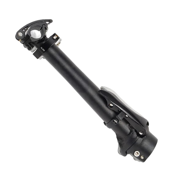 Splihome Bike Folding Handlebar Stem Quick Release Adjustable Front Electric Risers Folding Bicycle Parts Cycling Accessories