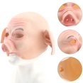 thumbnail image 2 of 1 Uds. Casco de cabeza de cerdo de terror para decoraciones de Halloween, 2 of 3