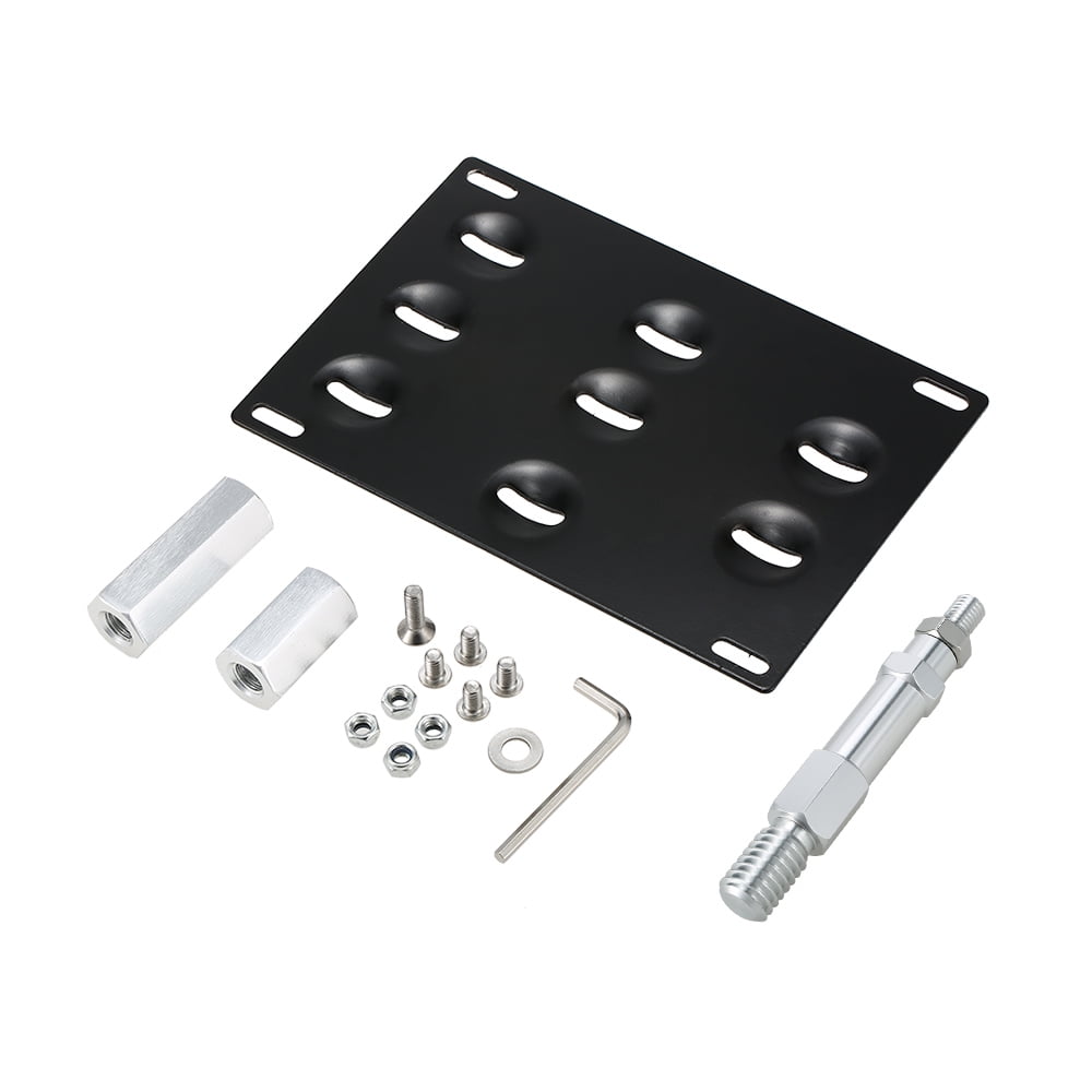 Front Bumper Tow Hook License Plate Mounting Bracket For Audi A4 A5 S4 S5 RS5 A7