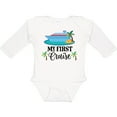 thumbnail image 3 of Inktastic My 1st Cruise Vacation Trip Boys or Girls Long Sleeve Baby Bodysuit, 3 of 5