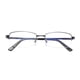 thumbnail image 5 of Gafas con media montura metálica SANHOOPOLO que bloquean la luz azul, 5 of 9