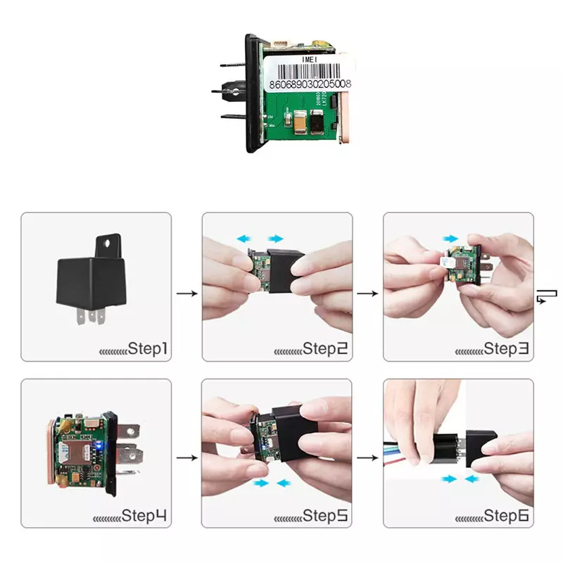 GPS Tracker Real-Time Tracking Locator Device GPRS GSM Car/Motorcycle Anti Theft