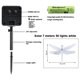 thumbnail image 2 of 1PCS Solar Dragonfly String Lights-Solar 7m 50 Luces Blancas MFZFUKR CPB-US-DYP555-7, 2 of 5