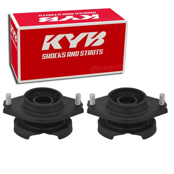 2 pc Rear Suspension Strut Mounts compatible with Subaru Crosstrek 2016