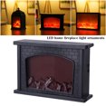 thumbnail image 2 of CAROOTU Led Simulation Fireplace Flame Light Nordic Style Christmas Ornament Home Decoration, 2 of 6