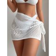 thumbnail image 2 of LMLYSoH Women Bikini Cover Ups Skirt Summer Crochet Cutout Swimsuit Bottom Cover up for Beach Swimwear Bathing Suit, 2 of 6