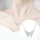 thumbnail image 3 of Collar con colgante de ópalo blanco platino único, 3 of 8
