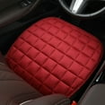thumbnail image 3 of Bxaolu Seat Covers, 2 PCS Car Seat Protector Cushion Pad with Storage Pocket, Breathable Anti-Slip Auto Front Seat Cover for Vehicle and Office (Red, 18.9x20 Inch), 3 of 6
