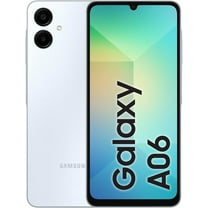 SAMSUNG Galaxy A06 4G LTE GSM Unlocked 128GB   4GB Latin American Stock SM-A065M/DS for Tmobile, Metro, Mint, & Global 6.7" Dual Sim 50MP Dual Cam - Light Blue