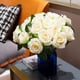 thumbnail image 4 of 2 Piezas de Flores Artificiales para Boda Ramo Decorativo Centro de Mesa de Flores de PláStico Decorativo (10 Rosas de Primavera), 4 of 5