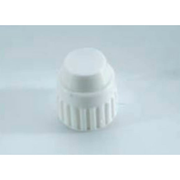 Elkhart Supply Fitting Plug/Fitting Cap 16861 Fitting Plug/Fitting Cap; Flair-It; 3/4 Inch Cap; White; Plastic; Single; With Barcoded