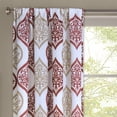 thumbnail image 3 of Better Homes and Gardens Damask Ogee Curtain Panel, 3 of 5