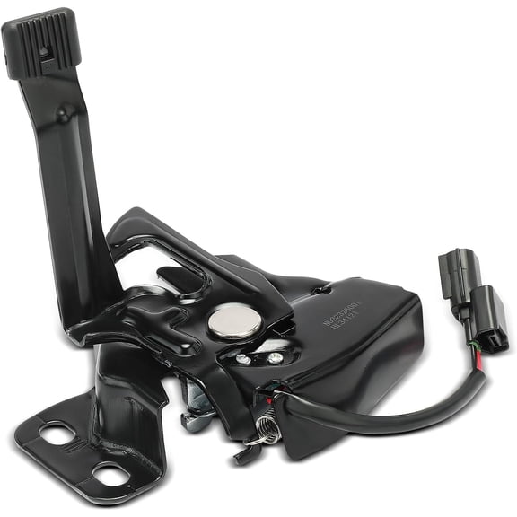 A-Premium Front Hood Latch Assembly Compatible with Honda Vehicles - Civic 2006 2007 2008 2009 2010 2011, with Alarm System, Front Hood Lock - Replace# 74120SNEA01, 74120SNAA21