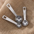 thumbnail image 4 of Juego de cucharas medidoras de acero inoxidable (7 piezas), 4 of 5