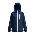 thumbnail image 5 of Maplenight Women's Waterproof Rain Jacket Hooded Lightweight Windbreaker Packable Windproof Outdoor Hiking Coat with Pockets, 5 of 5