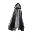 thumbnail image 3 of Capa de Halloween de tul con ilusión negra para espectáculos de escenario, cosplay, , fiestas temáticas, 3 of 8