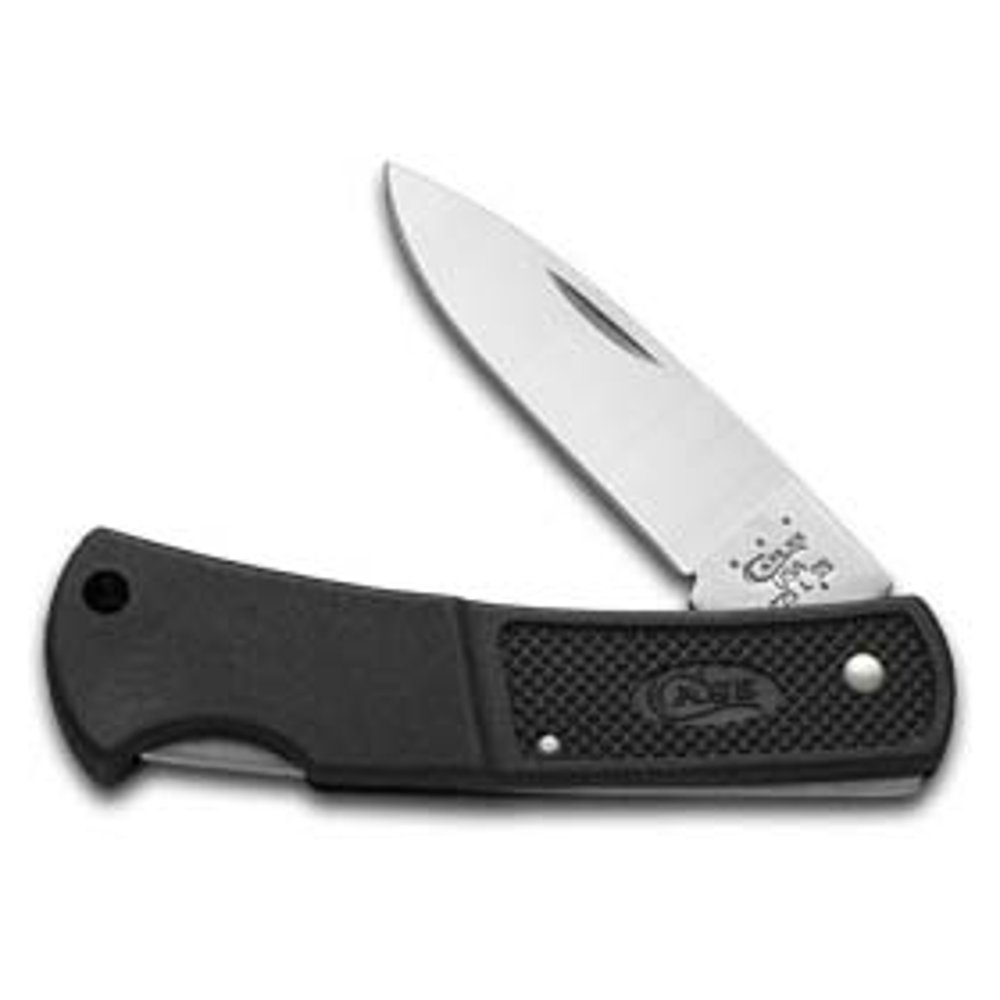 Case xx Lightweight Black Zytel Small Lockback Stainless Pocket Knife