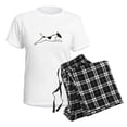 thumbnail image 4 of CafePress - Leaping Smooth Fox Terrier Women's Light Pajamas - Women's Short Sleeve Print T-Shirt and Pants Light Cotton Pajama Set, 4 of 7