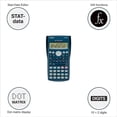 thumbnail image 1 of Calculadora científica Casio FX-82MS con pantalla de 2 líneas, 1 of 2