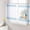 Sky Blue, variant on Coastal Starfish Sheer Curtains 45 Inch Length 2 Panels Set for Living Room/Bedroom, Nautical Shells Coral Eucalyptus Stripes Semi Curtain Sheers Rod Pocket Curtains Window Treatment 52''x45''x2