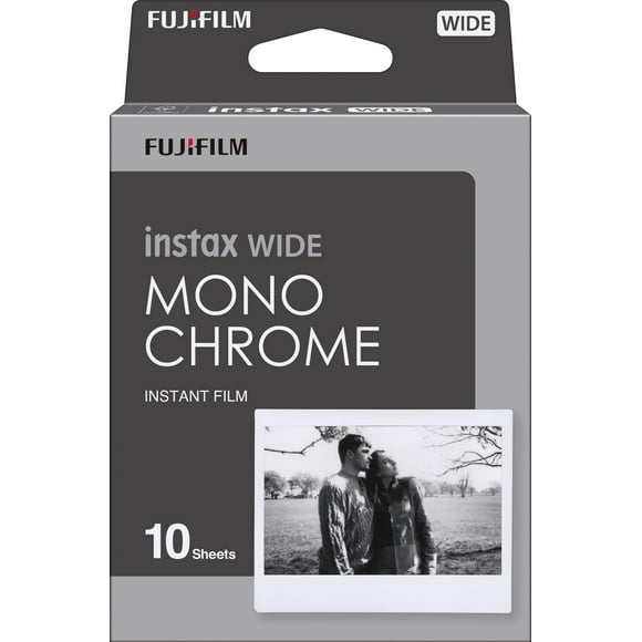 Película Instax Wide Monochrome FUJIFILM - 10 exposiciones